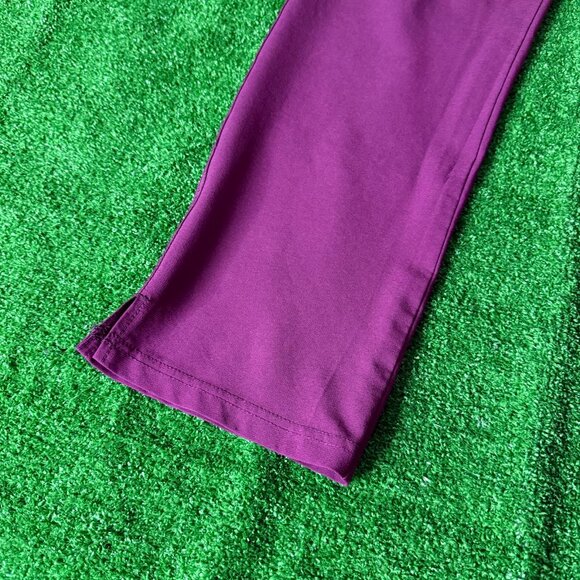 Dickies Womens Scrubs Retro Tapered Leg Pull On Burgundy Cargo Pant DK035 Size L - Picture 5 of 14